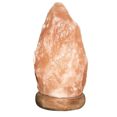 Accentuations by Manhattan Comfort 11-13 Lbs. Natural Shaped Himalayan Salt Lamp 1.12 with dimmer