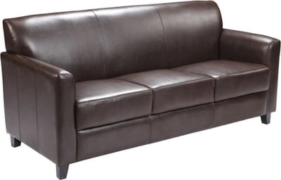HERCULES Diplomat Series Brown LeatherSoft Sofa
