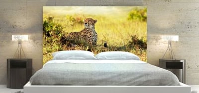 Cheetah Headboard