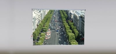 City of Paris Roller Shade