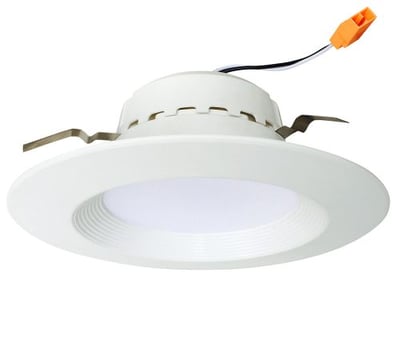 Euri Lighting 13W (75W Equivalent) 4inch LED Retrofit Recessed Lighting Fixture, ENERGY STAR Certified  LED Ceiling Light, UL-classified Dimmable LED Retrofit Downlight kit - 3000K Soft White Glow, DLC4-1000E (Pack of 1/2/4/6/8)