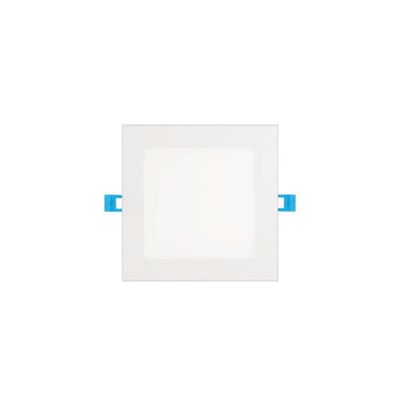 Euri Lighting DLC6SQ-2000e Ultra-Slim Downlight, 6 Inch Square, Soft White