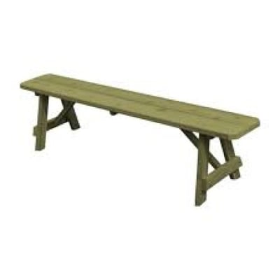A&L Furniture 5' Traditional Bench Only