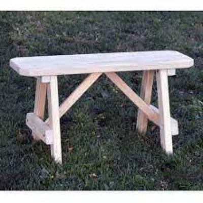A&L Furniture 4 Feet Traditional Bench Only