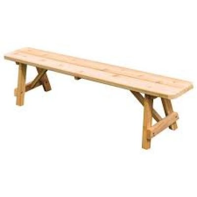 A&L Furniture 6 Feet Traditional Bench Only