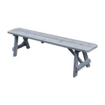 A&L Furniture Cedar 5' Traditional Bench Only