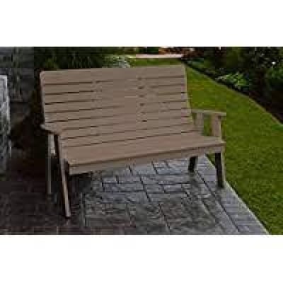 A&L Furniture Poly 4ft Winston Garden Bench