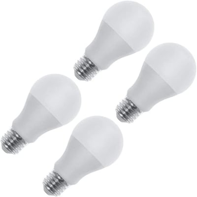 Euri Lighting 031918 - EA19-6150-4 9W 120V 5000K Omnidirectional A19 LED A19 A Line Pear LED Light Bulb