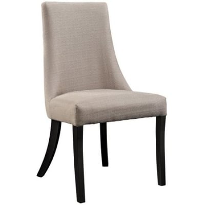 East End Imports EEI-1038-BEI Reverie Dining Side Chair, Beige