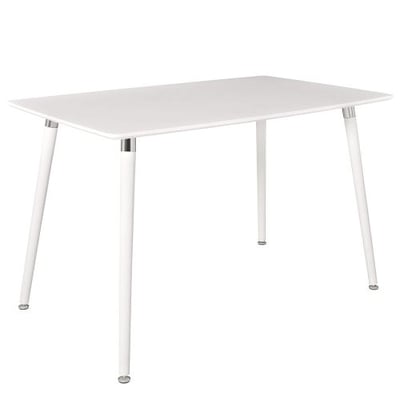 Modway Lode Dining Table in White