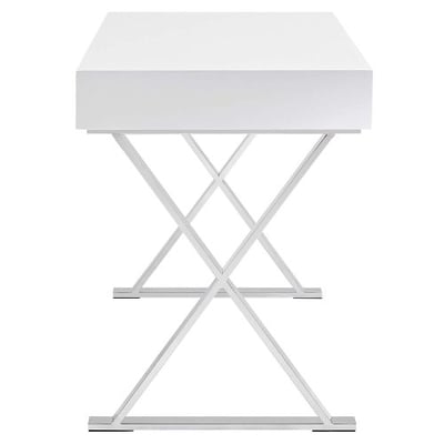 Modway Sector Office Desk in White