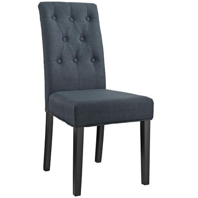 Modway Confer Dining Fabric Side Chair, Gray