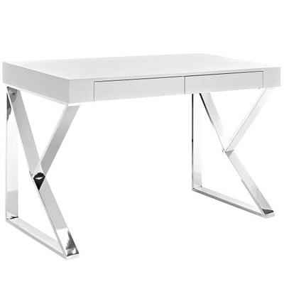 Modway Adjacent Desk, White
