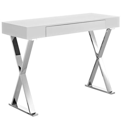 Modway Sector Console Table, White