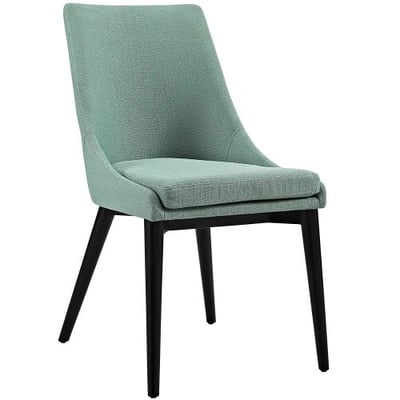 Modway Viscount Mid-Century Modern Upholstered Fabric Dining Chair In Laguna