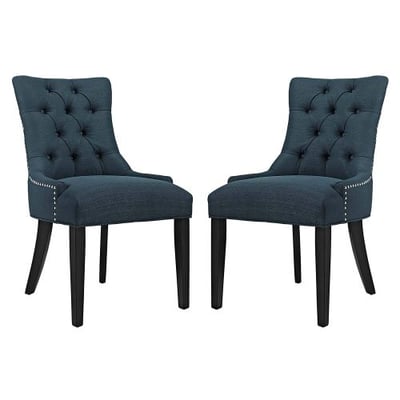 Modway Regent Set of 2 Fabric Dining Side Chair