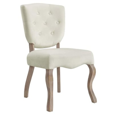 Modway EEI-2880-IVO Array Vintage French Dining Side Chair, Ivory