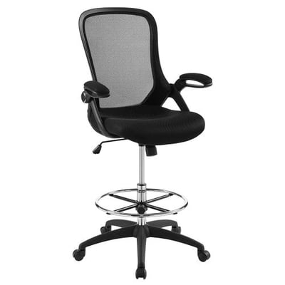 Modway Assert Mesh Drafting Chair Black