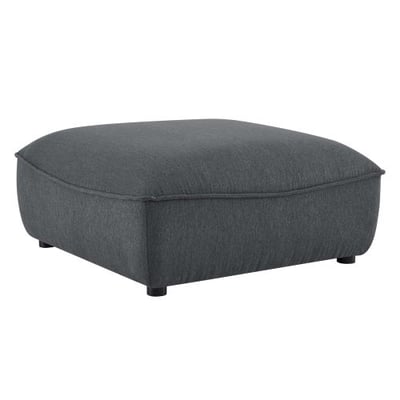 Modway EEI-4419-CHA Comprise Sectional Sofa Ottoman, Charcoal