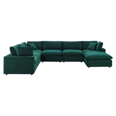 Modway Commix Sectional, Green