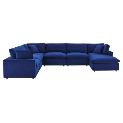 Modway Commix Sectional, Navy