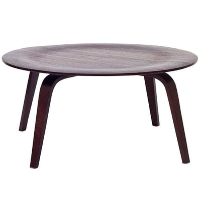 Modway Molded Fathom Coffee Table in Wenge