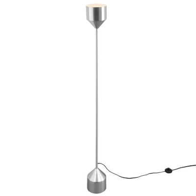 Kara Standing Floor Lamp, Silver