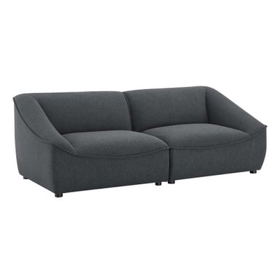 Modway Comprise Sectional, Charcoal1