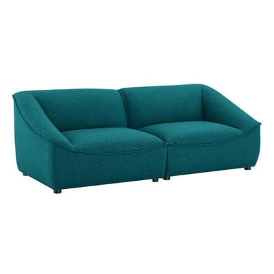 Modway Comprise Sectional, Teal34