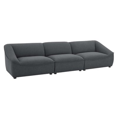 Modway Comprise Sectional, Charcoal32