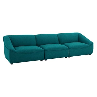Modway Comprise Sectional, Teal-1