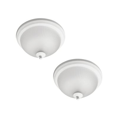Euri Lighting EIN-CL40WH-2030e-2 11” Indoor Round LED Ceiling Light, Soft White (3000K), Dimmable, 11W, 900lm, 180 Degree Beam Angle, UL & Energy Star Listed