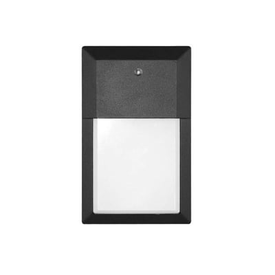 Euri Lighting EOL-WL03BLK-1230e Mini Outdoor Integrated LED Wall Light with Black Aluminum Die Cast