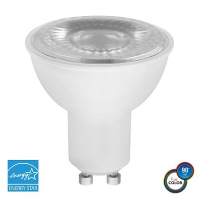 Euri Lighting EP16-4050ew PAR16 Light Bulb, GU10 Base, 450 lm, CRI 90+, 5000K, Cool White