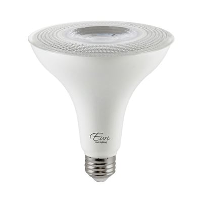 Euri Lighting EP38-12W5040cec-2 LED PAR38 Bulb, Bright white light (4000K), Dimmable, 12W, 1050lm, 40 Degree, Base (E26), 90+CRI