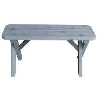 A&L Furniture 3' Crossleg Bench Only