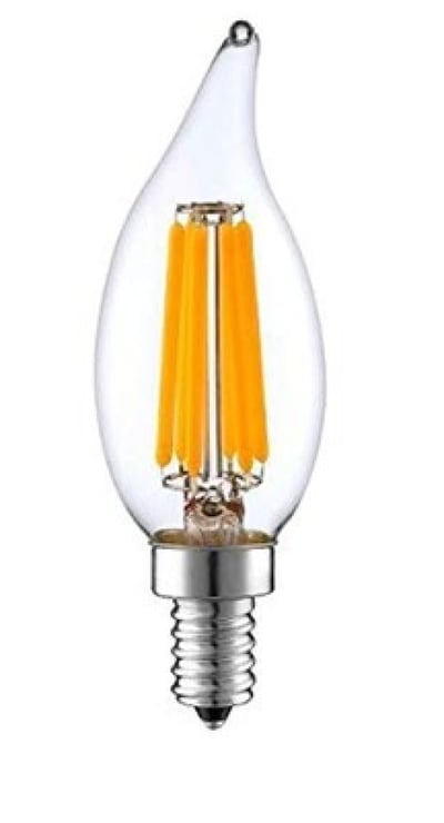 String Light Company B116LEDW27 Bulb, E17, Clear