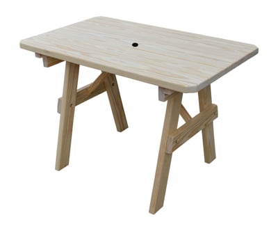 A&L Furniture 4 Feet Traditional Table Only