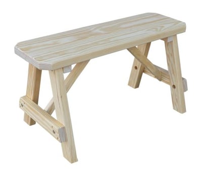 A&L Furniture 3' Traditional Bench Only