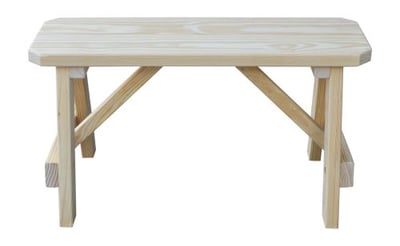 A&L Furniture 3 Feet Traditional Bench Only