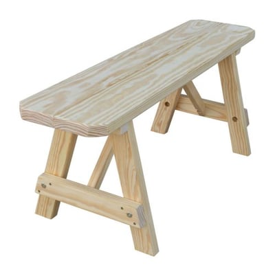 A&L Furniture 4' Traditional Bench Only