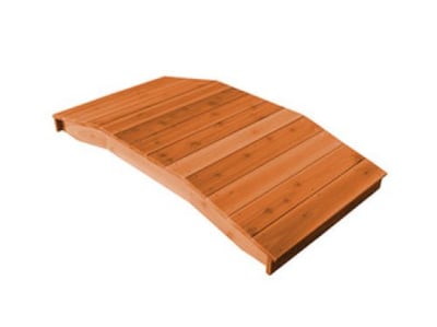 A&L Furniture 3' x 6' Standard Plank Bridge