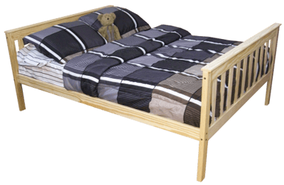 A&L Furniture Full Mission Bed