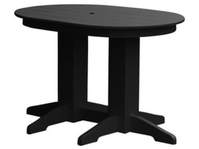 A&L Furniture 4' Oval Dining Table