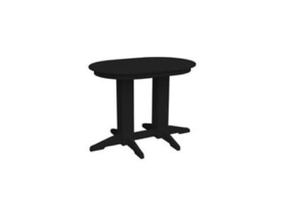 A&L Furniture 4' Oval Counter Table