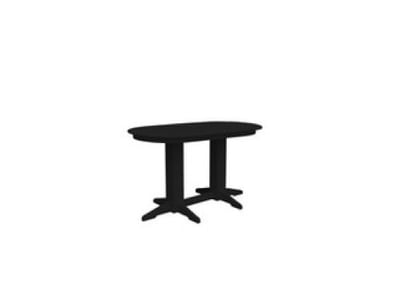 A&L Furniture 5' Oval Counter Table