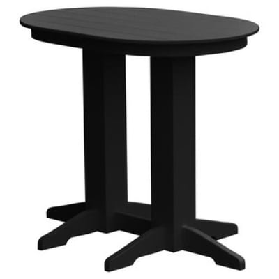 A&L Furniture 4' Oval Bar Table