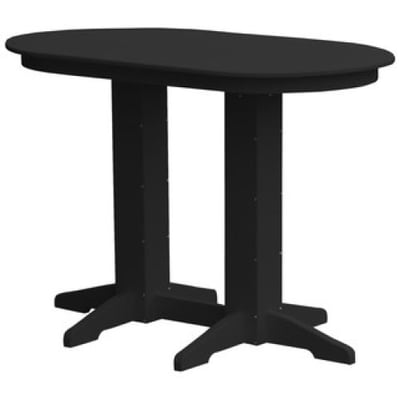 A&L Furniture 5' Oval Bar Table