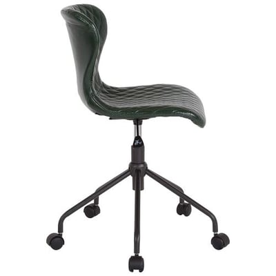 Somerset Home and Office Upholstered Task Chair in Green Vinyl