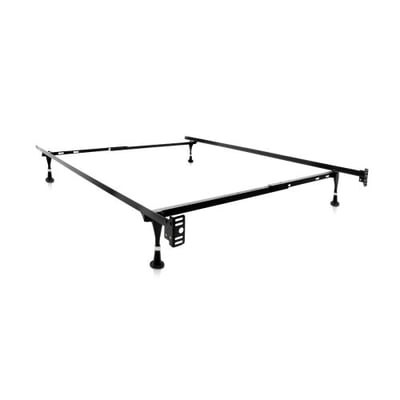 Twin/Full Adjustable Bed Frame, Wheels Size